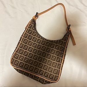 Vintage 90s Fendi Zucchino Bag